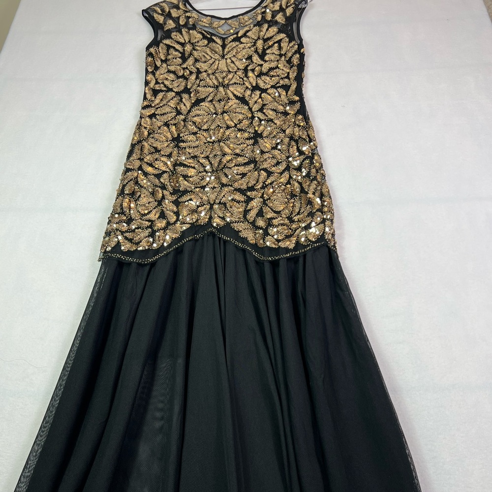 NWT PrettyGuide 1920s Sequin Gatsby Flapper Formal Evening Dress